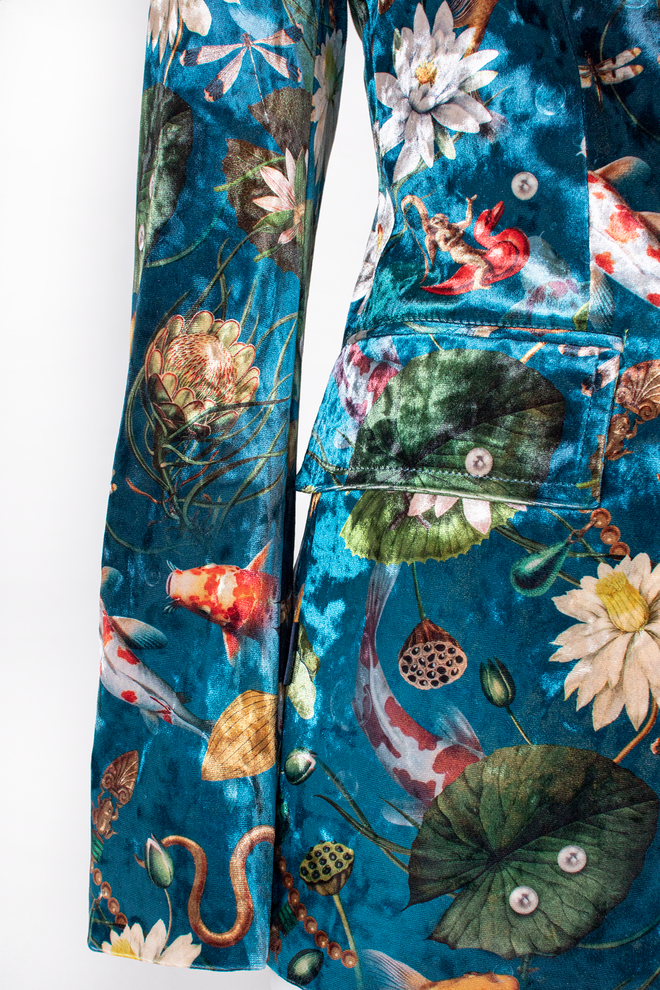 Blazer Terciopelo - Koi