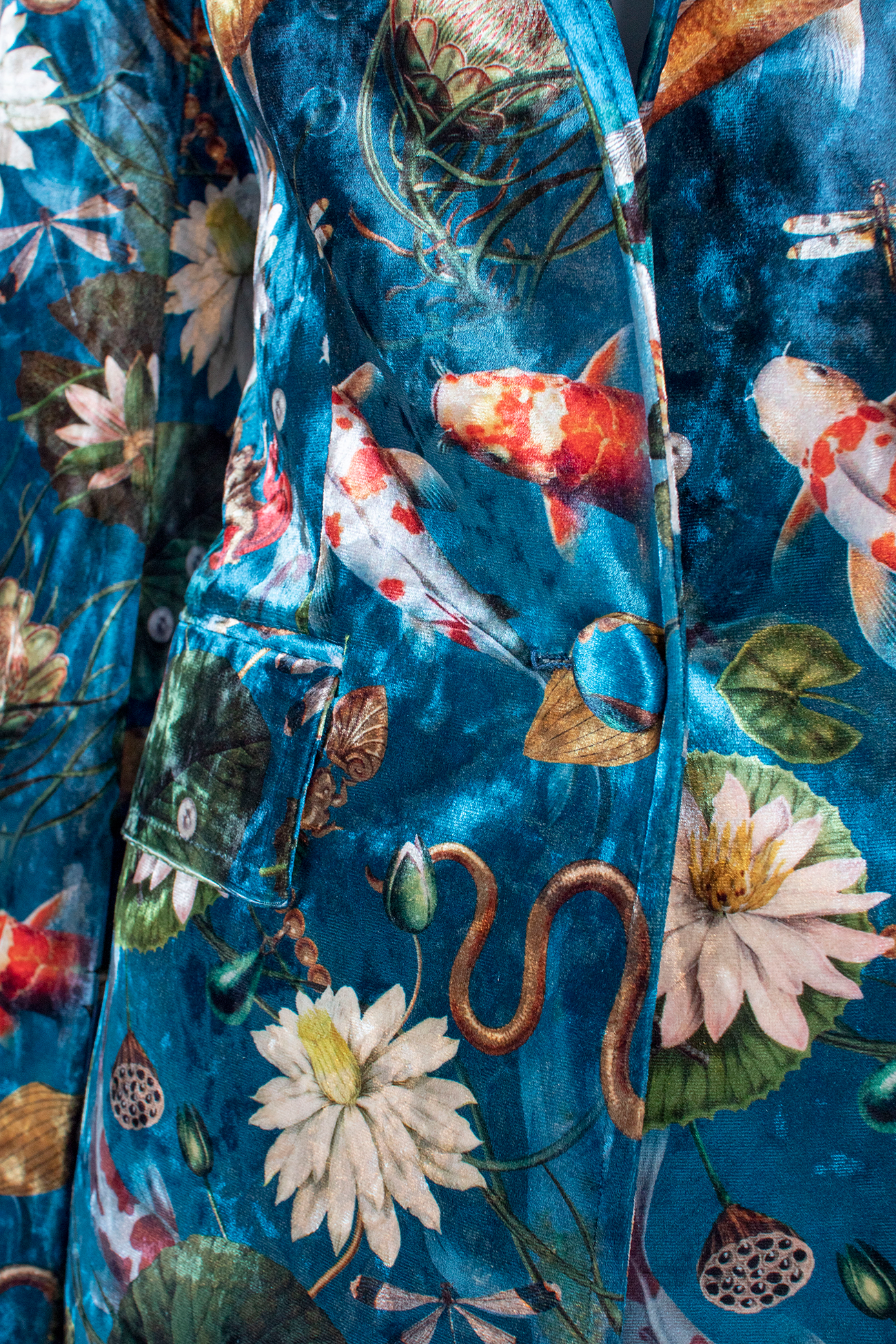 Blazer Terciopelo - Koi