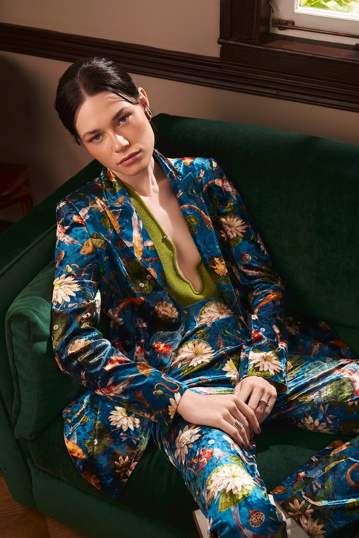 Blazer Terciopelo - Koi