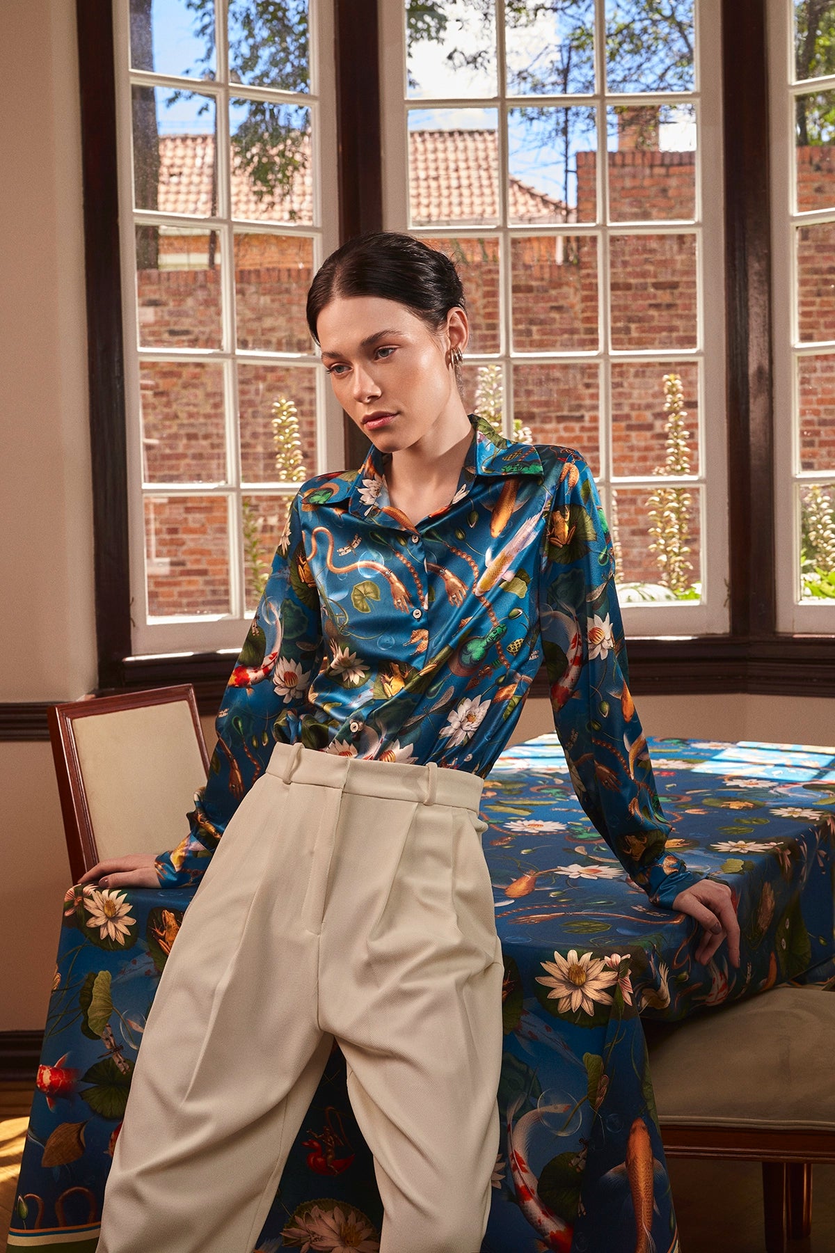 Blusa Camisera - Koi