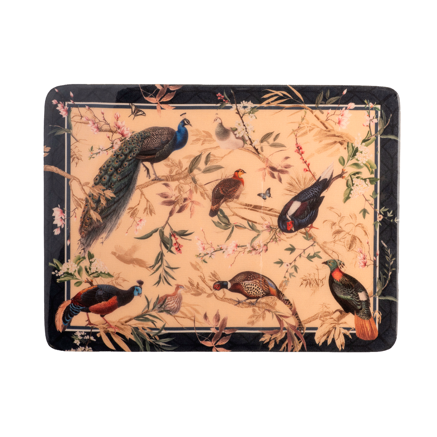 Tabla Rectangular - Faisanes