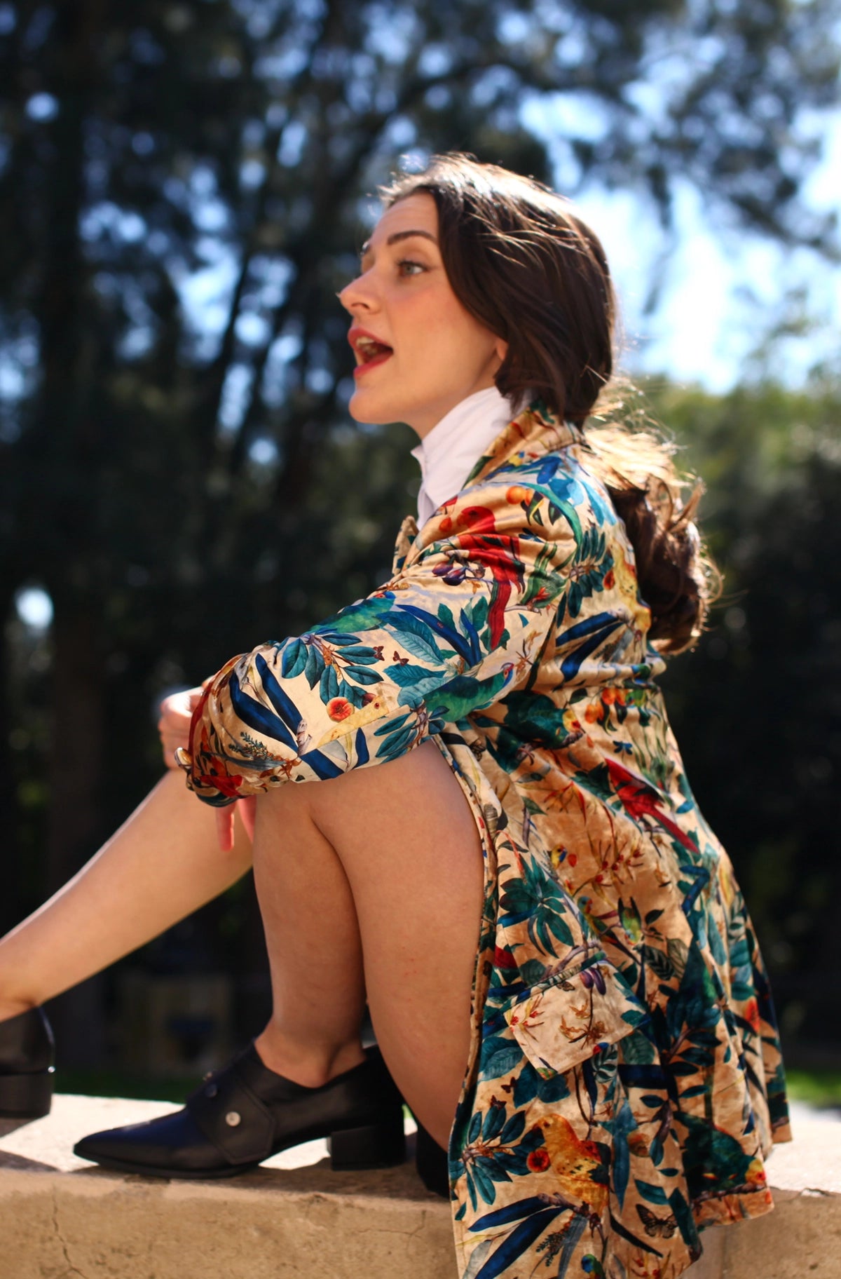 Blazer Terciopelo - Salmon Colombian Parrots