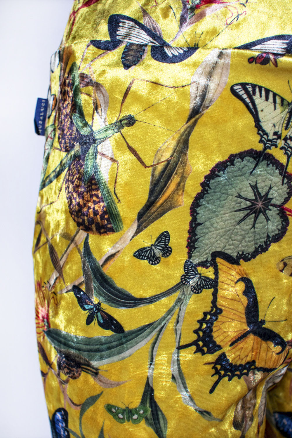 Yellow Butterfly - Pantalon Terciopelo