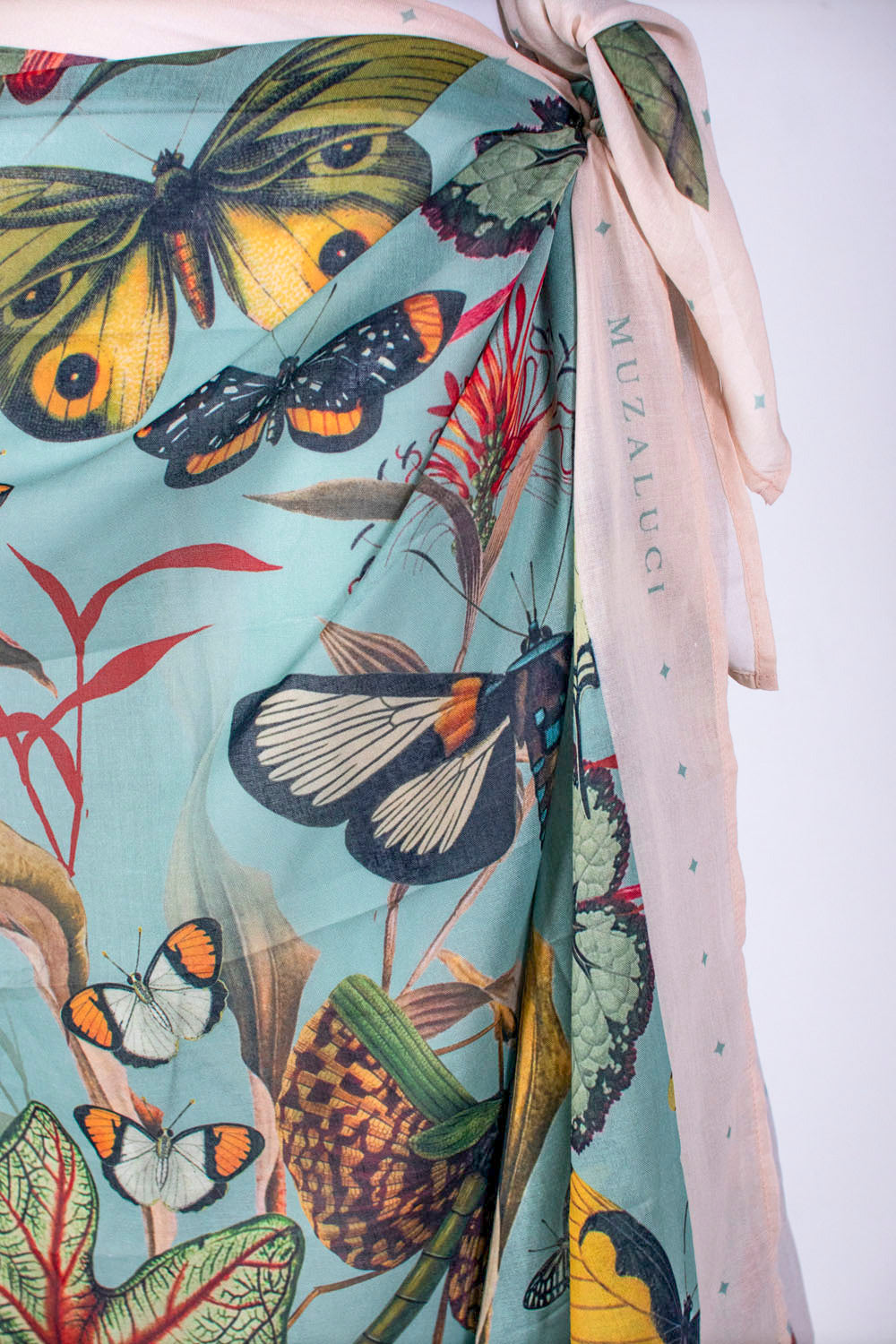 Pareo - Butterfly Aqua