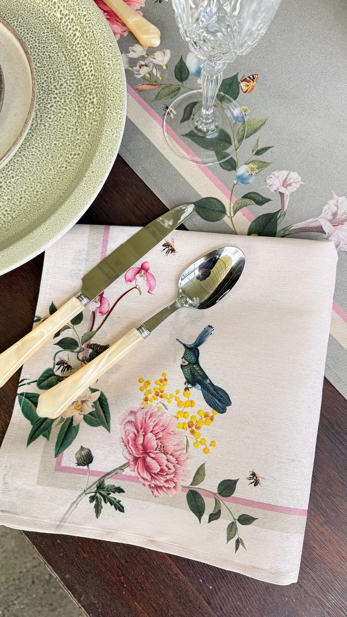 Servilleta - The Garden Ivory