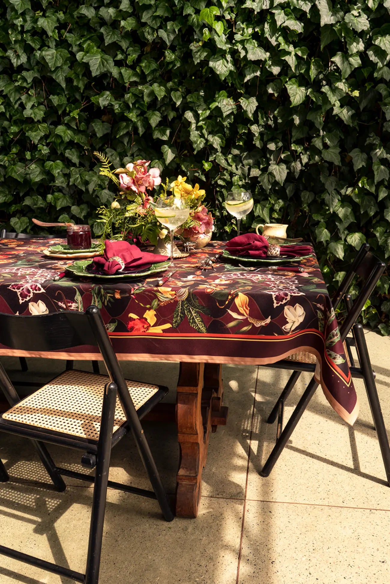 Mantel - Orquideas Tigre