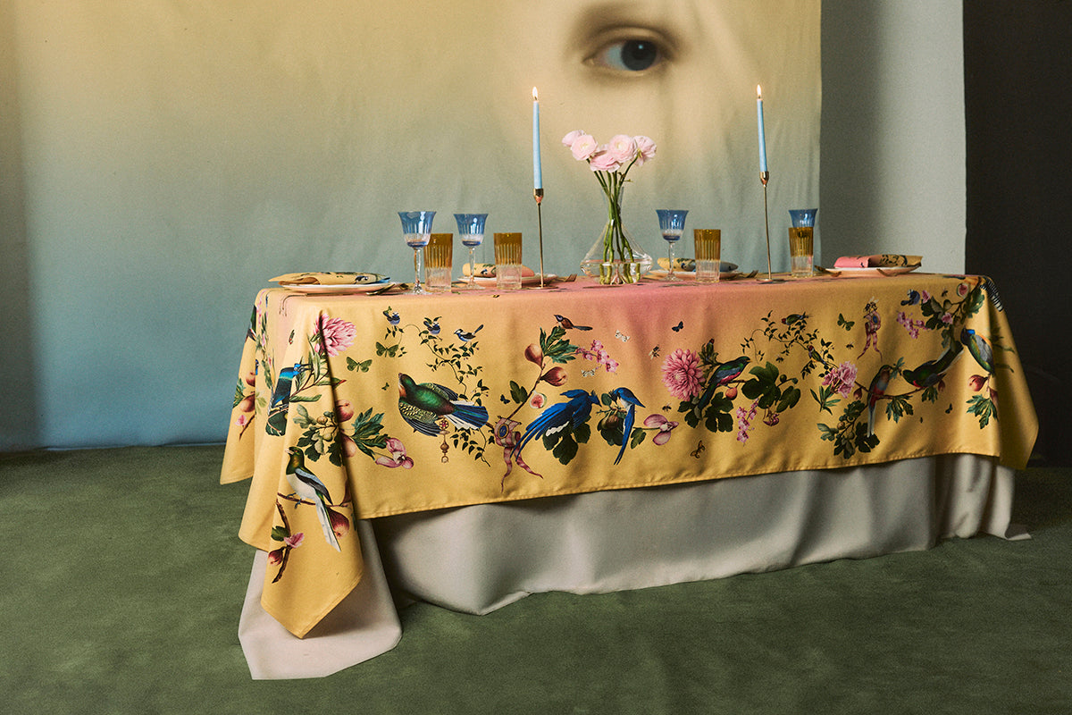 Mantel - Alegoria pink