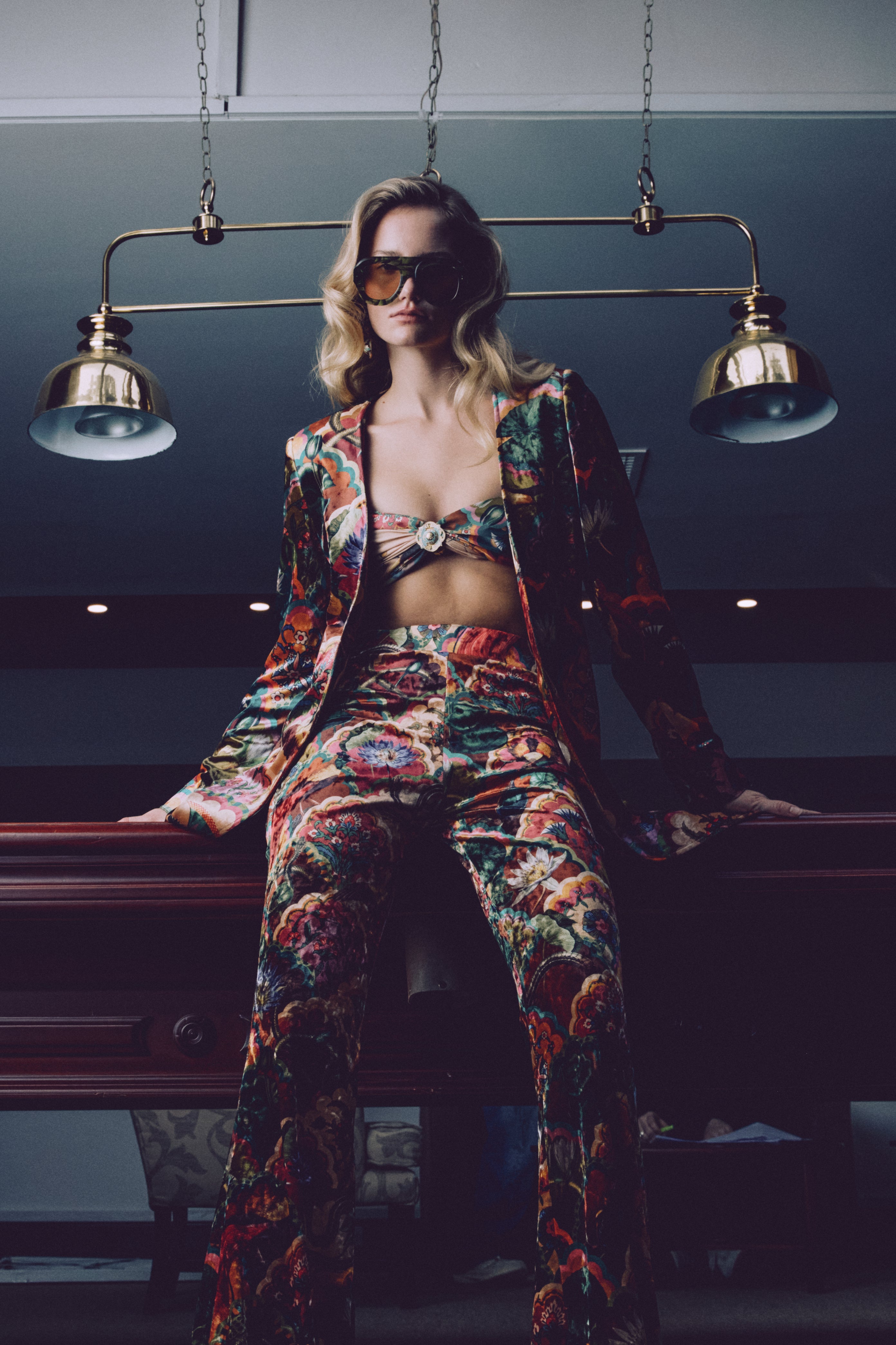 Blazer Terciopelo - Lotus