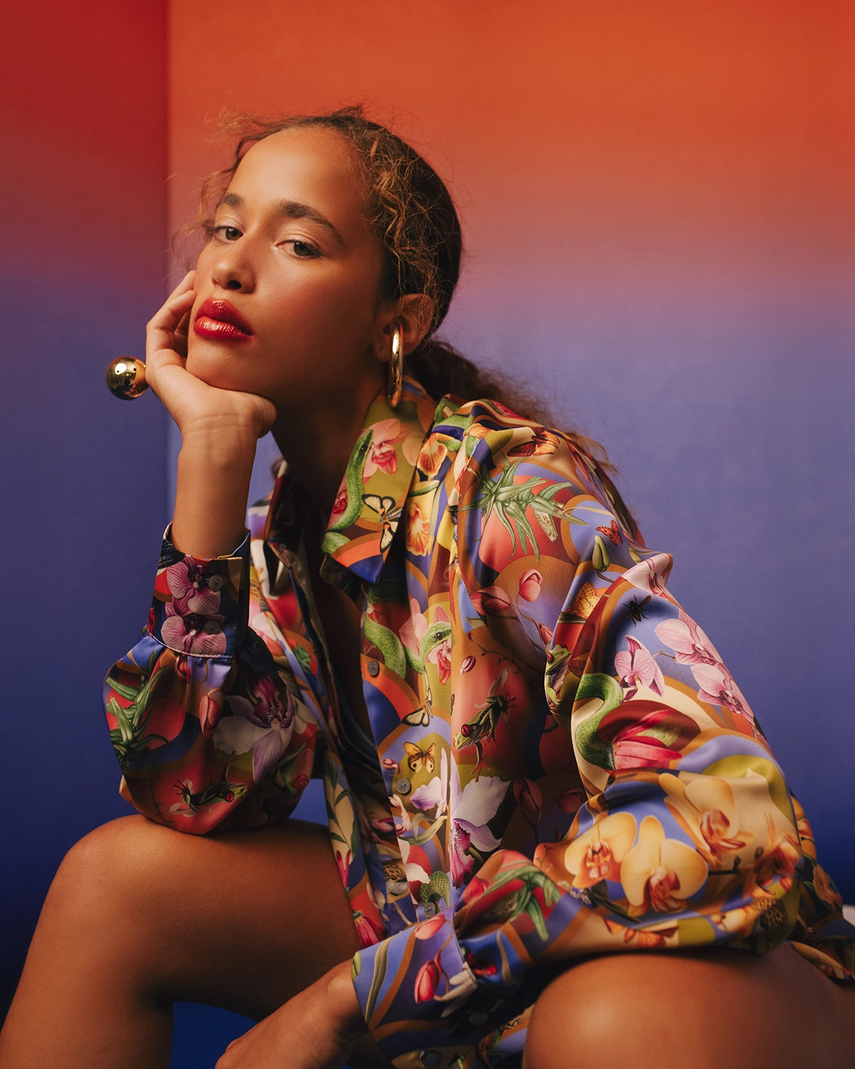 Blusa Camisera - Rainbow