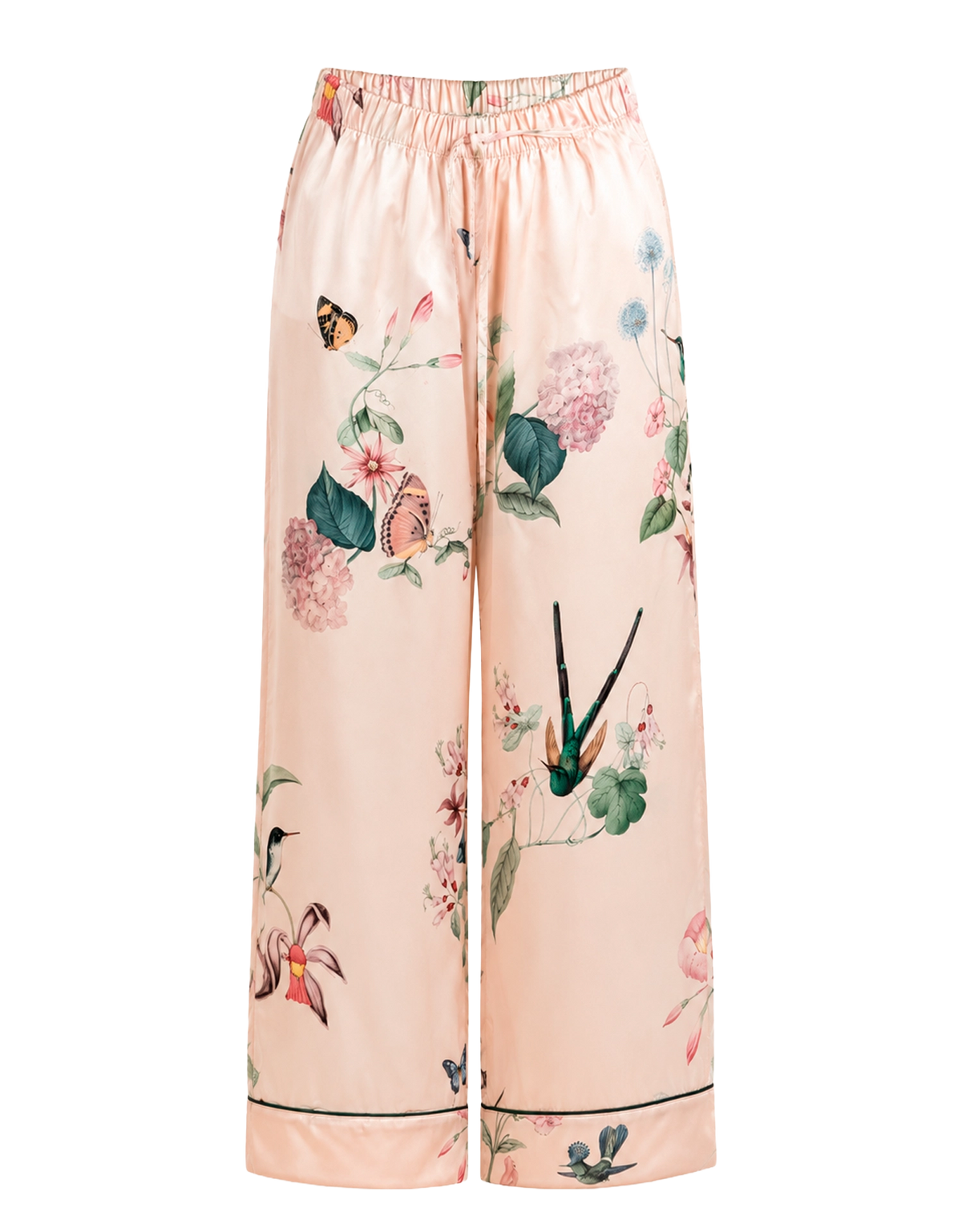 Pijama larga - Ivory Hummingbird