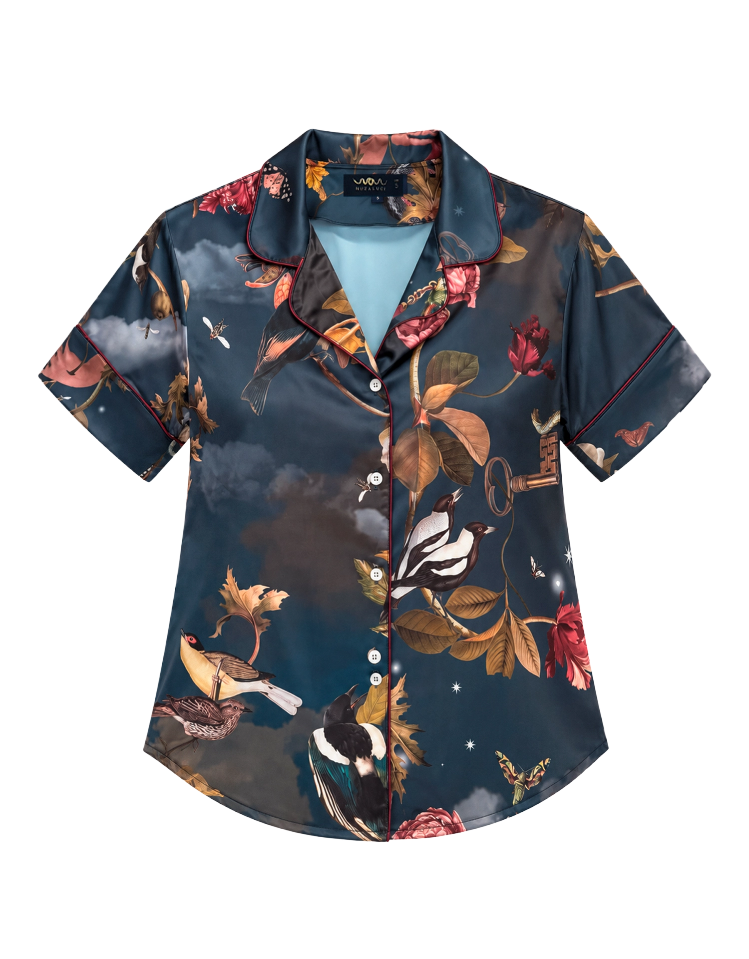Pijama Corta - Eden Blue