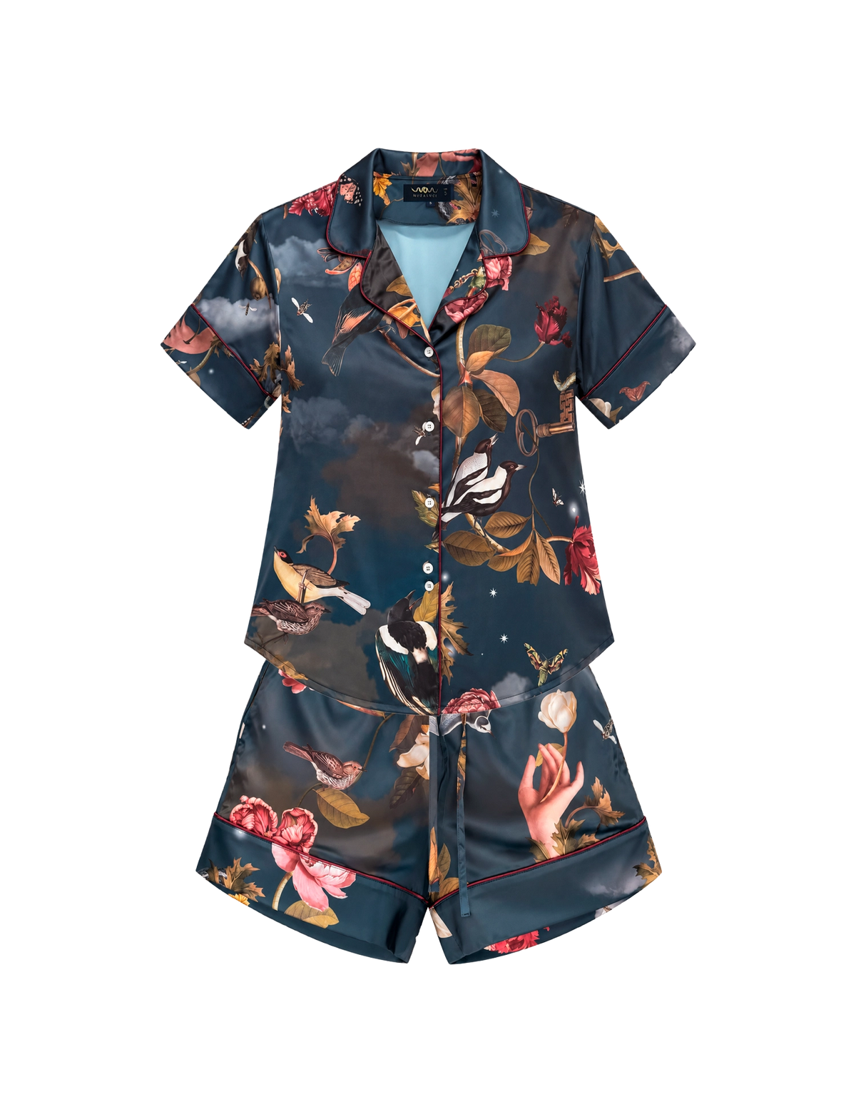 Pijama Corta - Eden Blue
