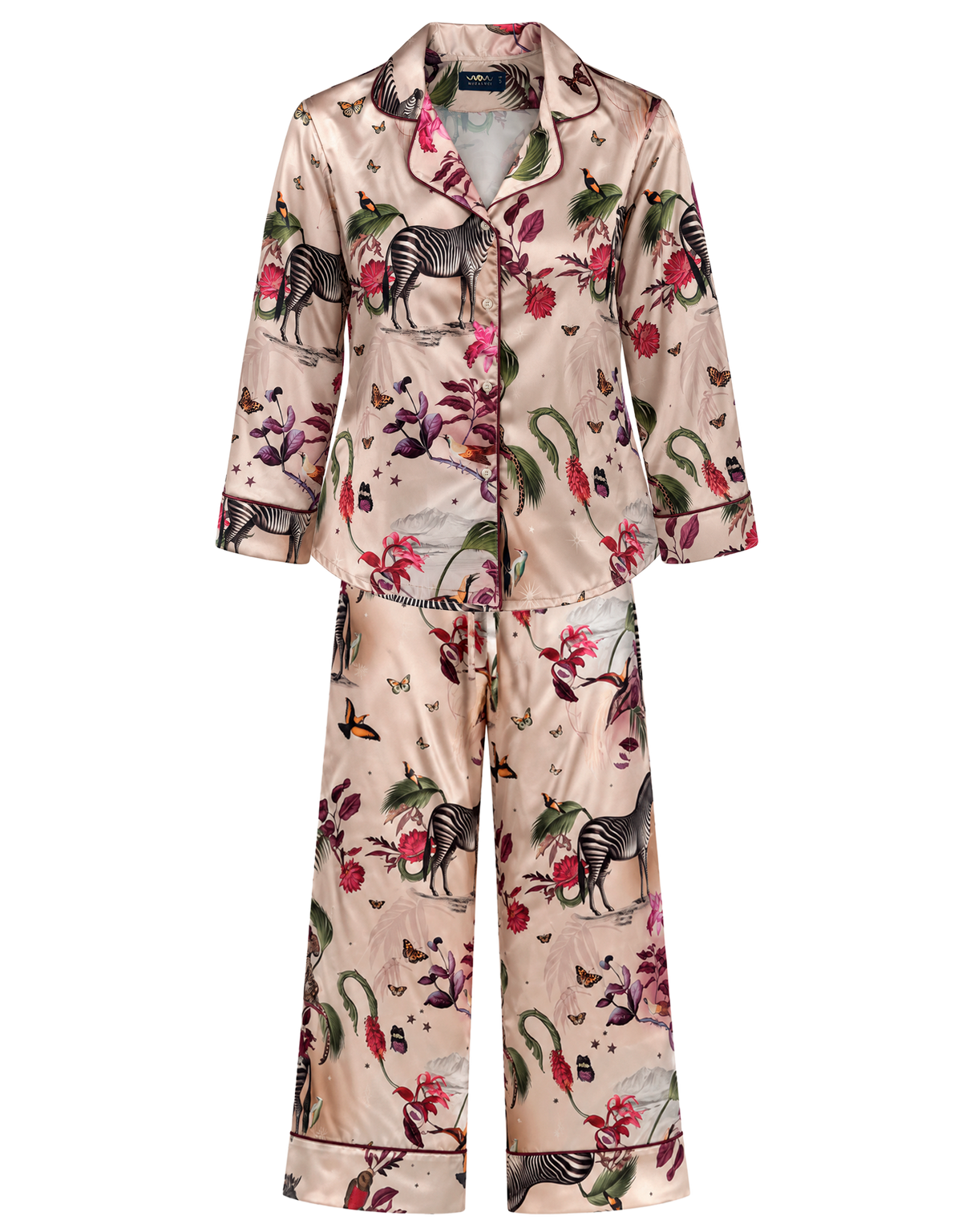Pijama larga - Natura