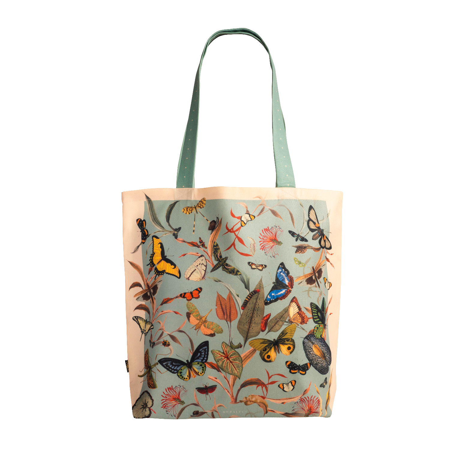 Tote Bag - Butterfly Aqua