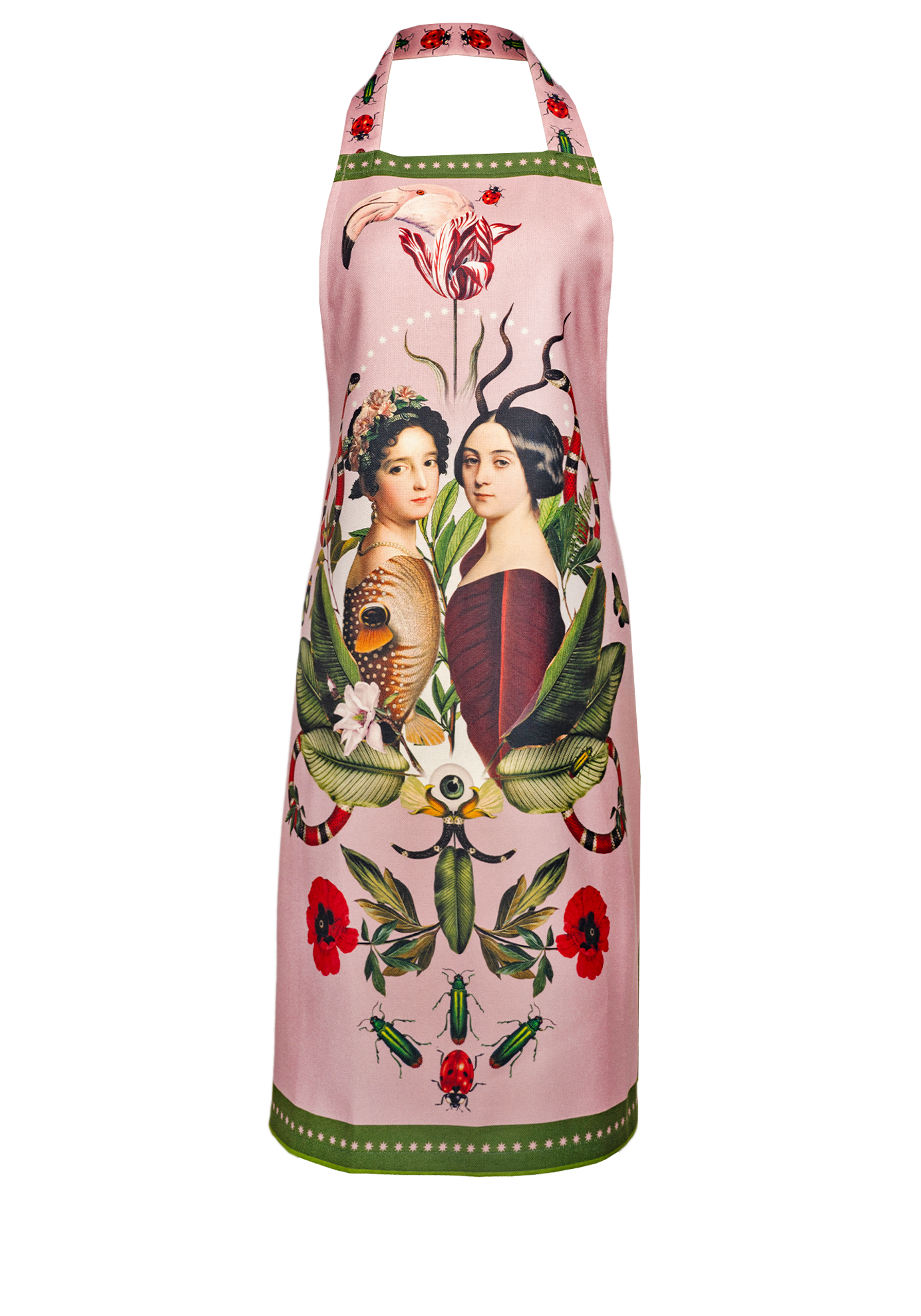 Delantal - Bestiario Pink