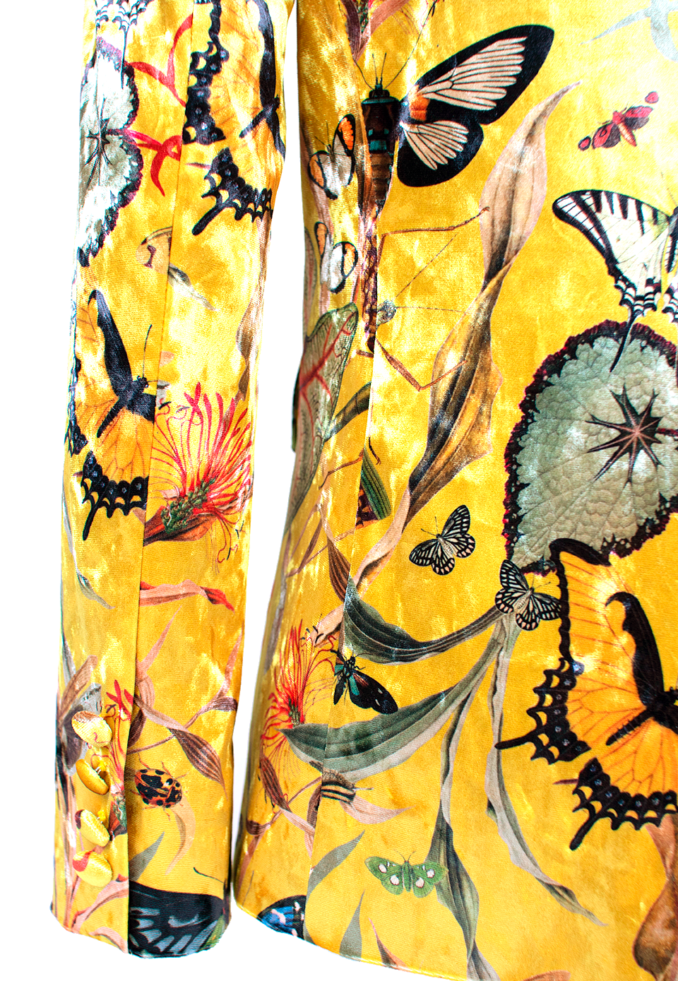 Blazer Terciopelo - Butterfly Yellow