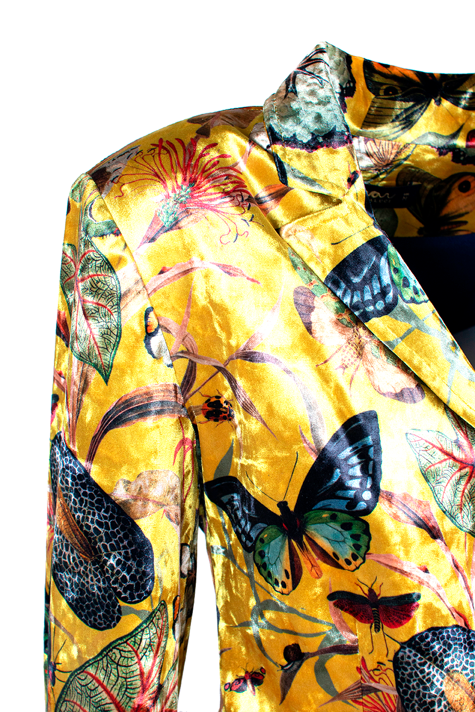 Blazer Terciopelo - Butterfly Yellow