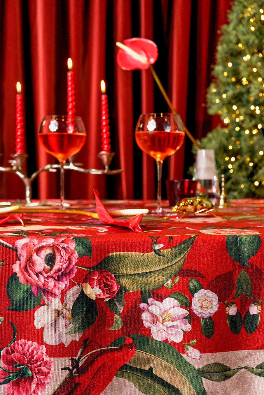 Mantel - Navidad Guacamaya