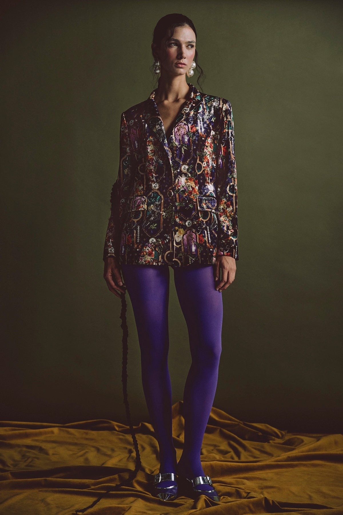 Blazer Terciopelo - India