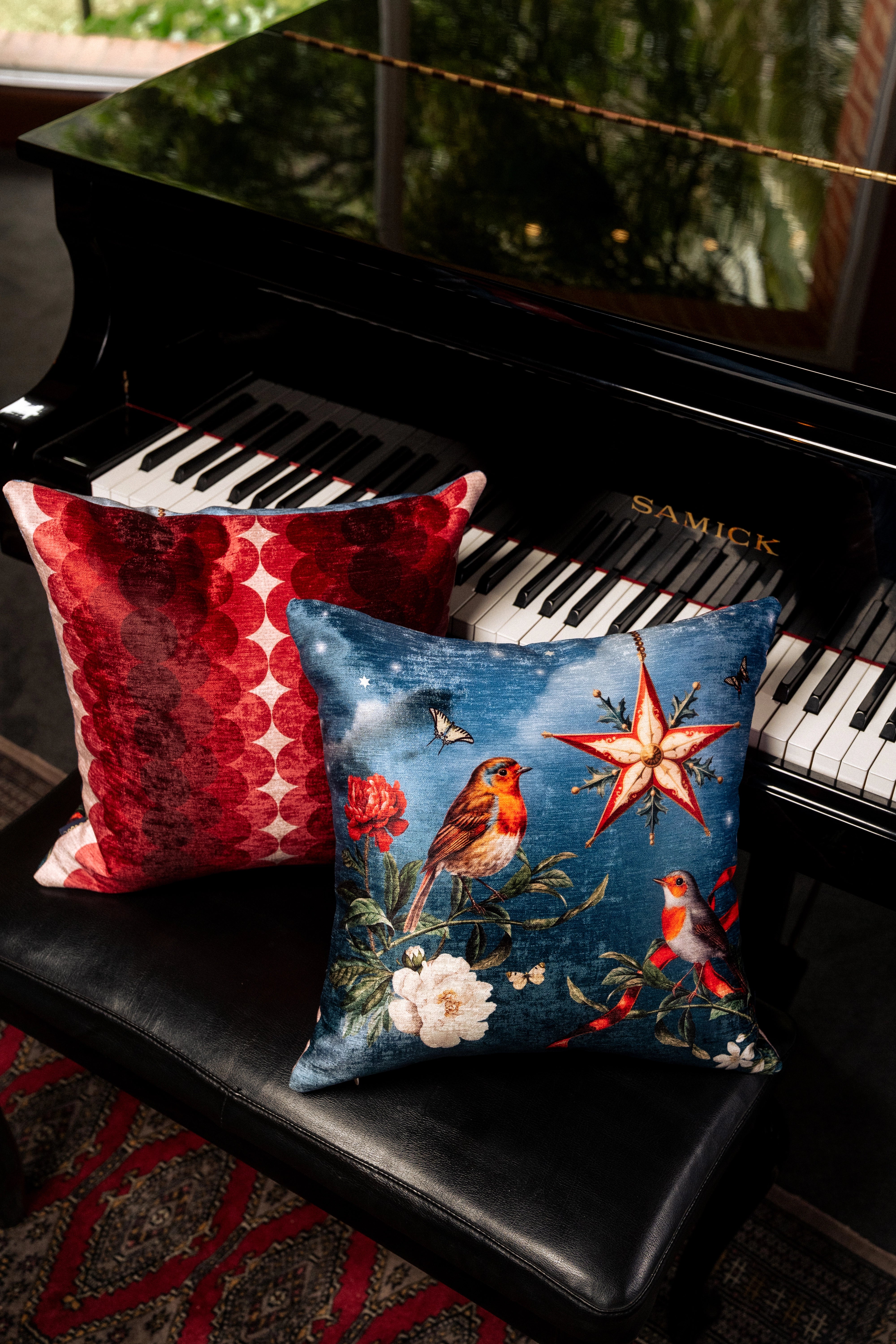 Cojin - Natividad Birds