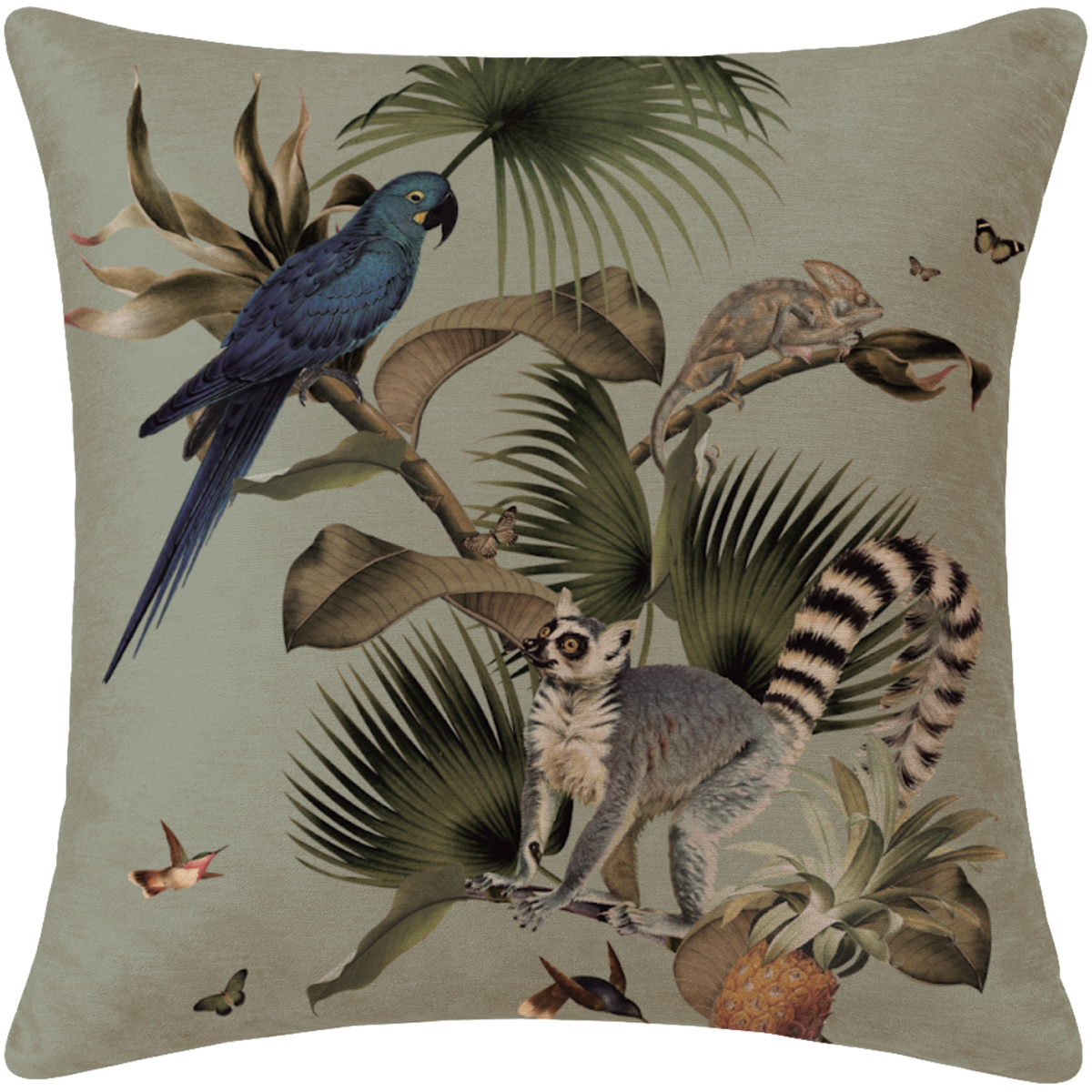 Cojin - Selva Vintage Lemur