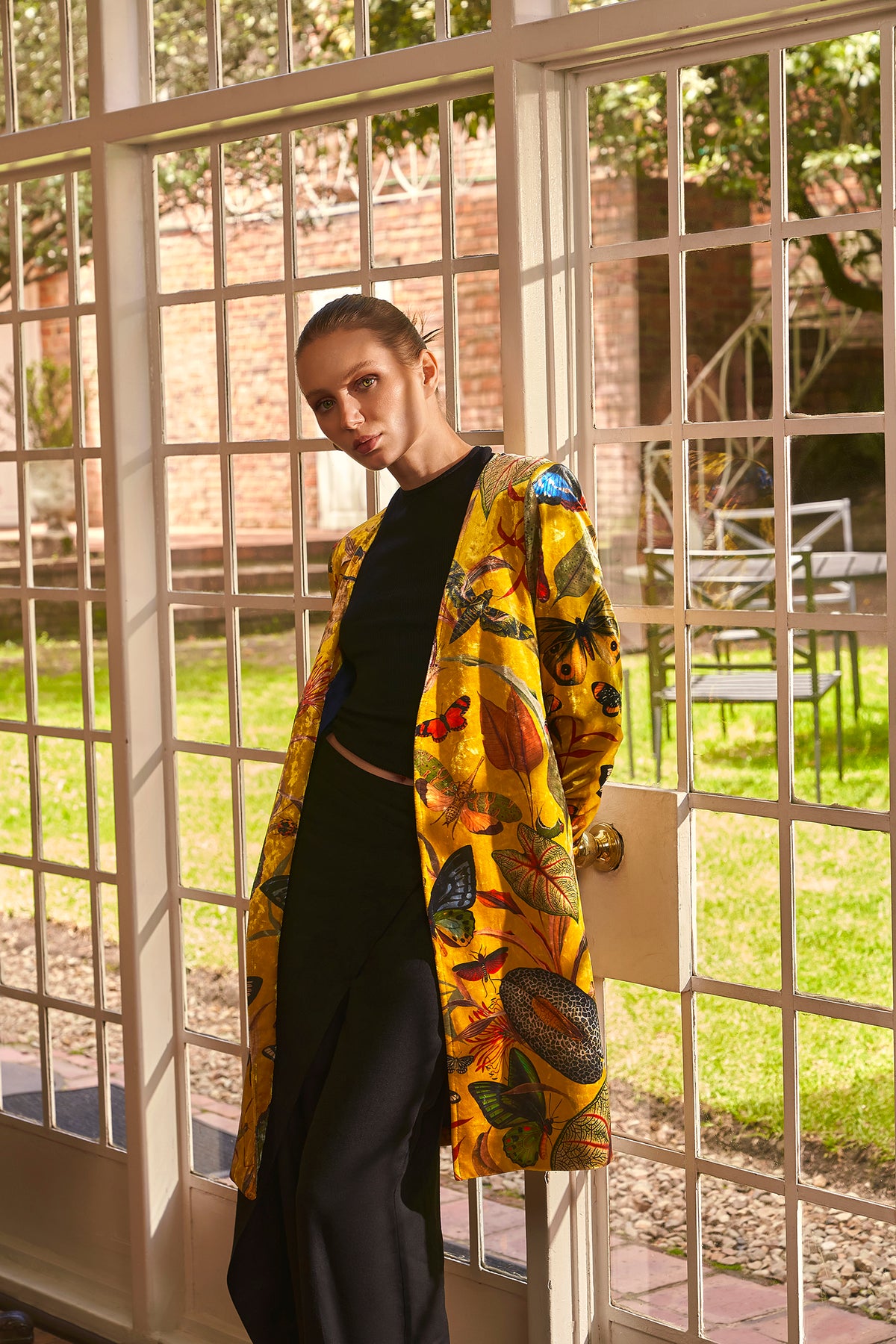Kimono - Butterfly Yellow