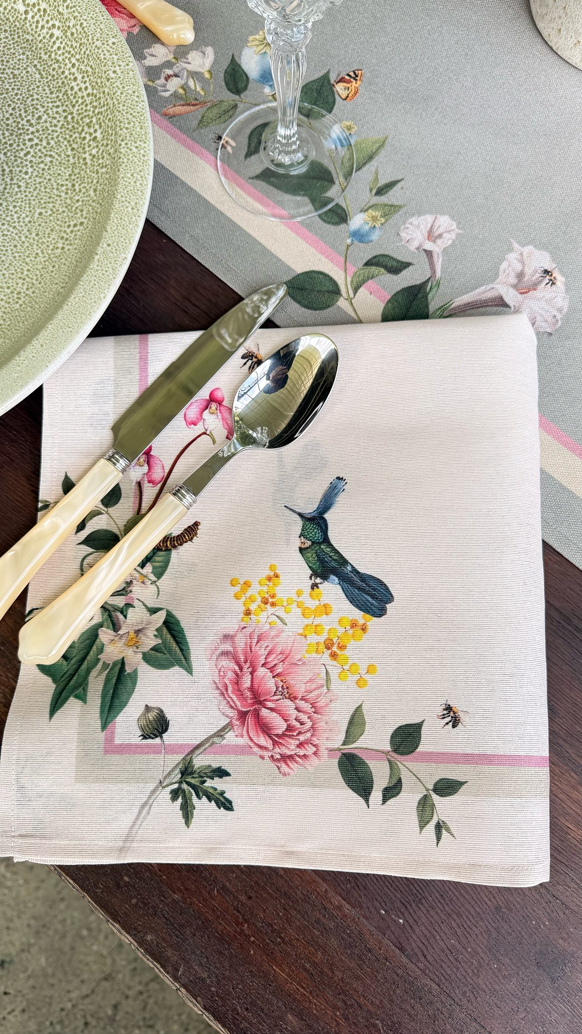 Servilleta - The Garden Ivory