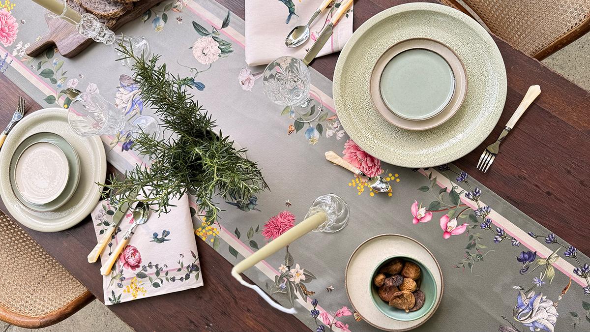 Servilleta - The Garden Ivory