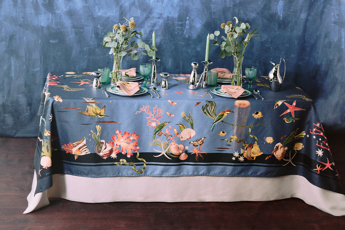 Mantel -  Coralina Blue