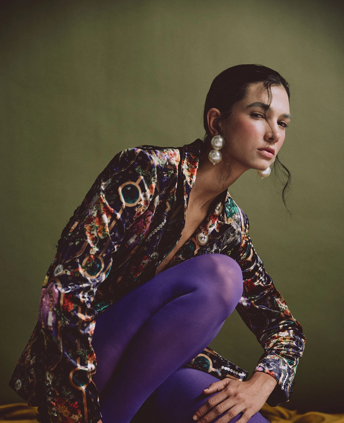 Blazer Terciopelo - India