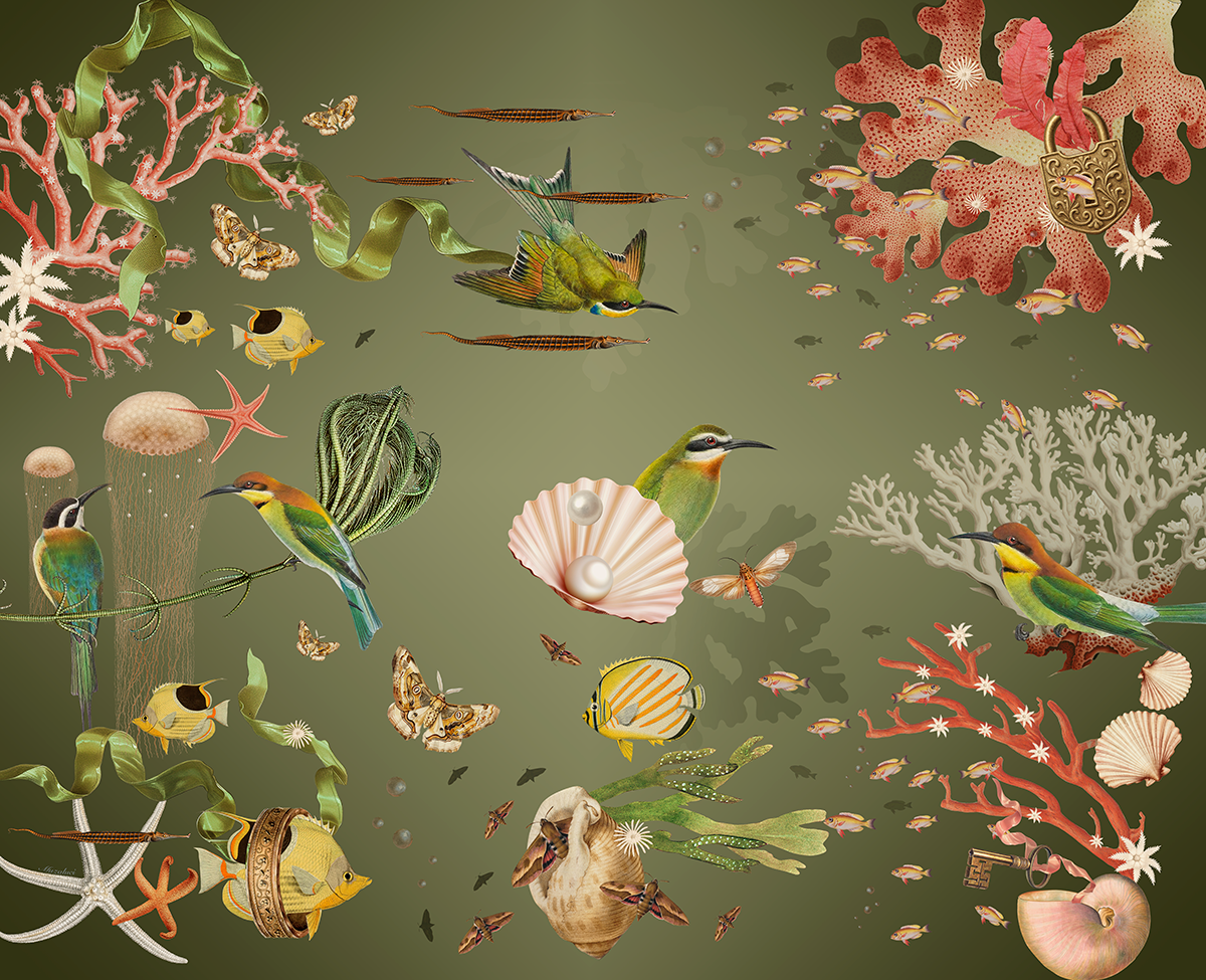 Pareo - Coralina