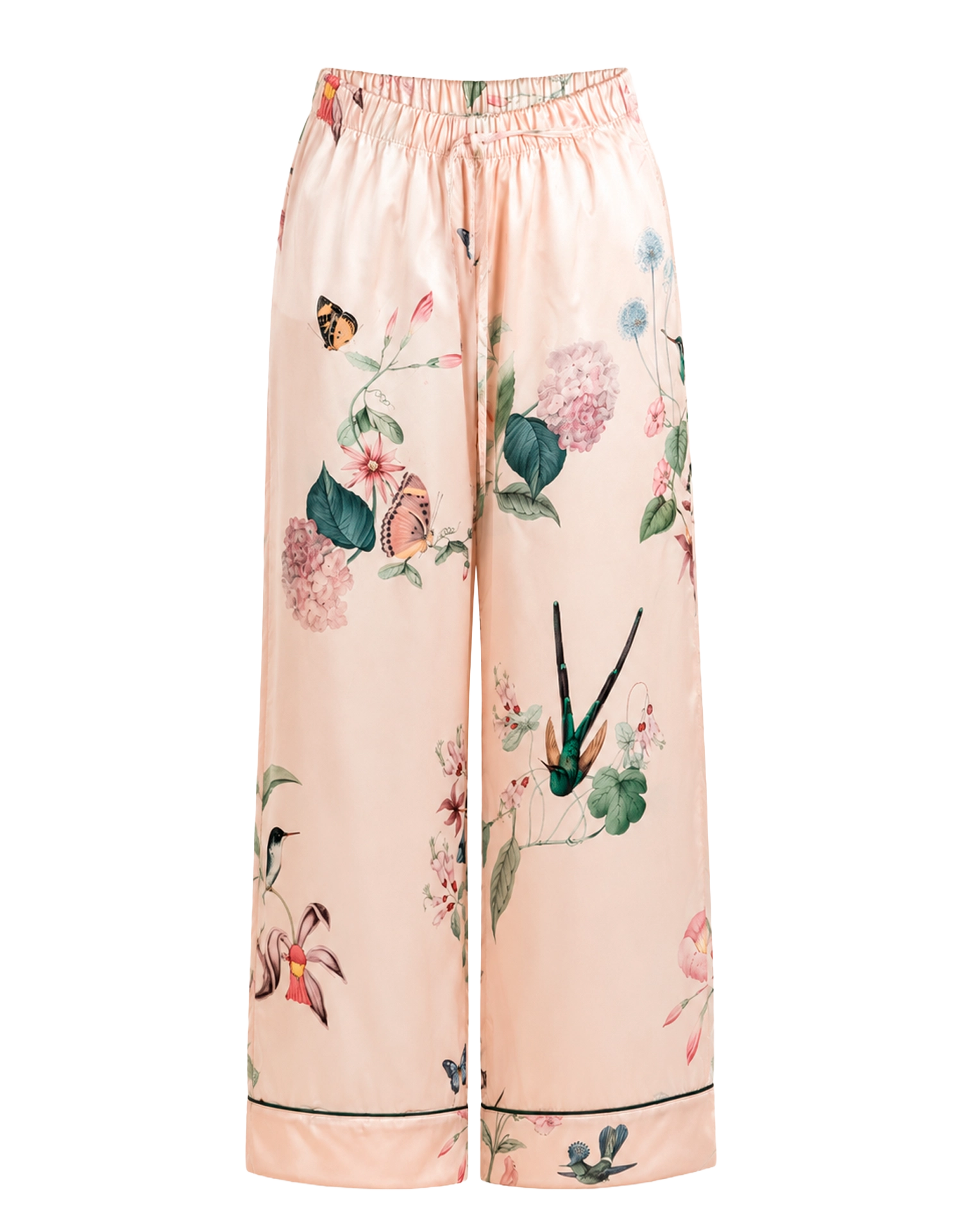 Pijama larga - Ivory  Hummingbird