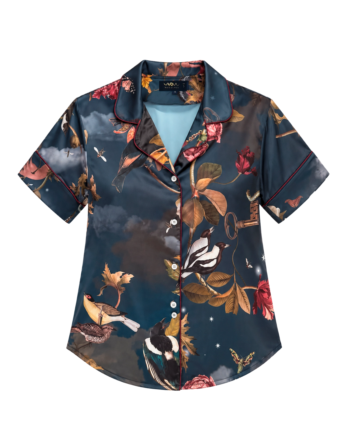 Pijama Corta - Eden Blue