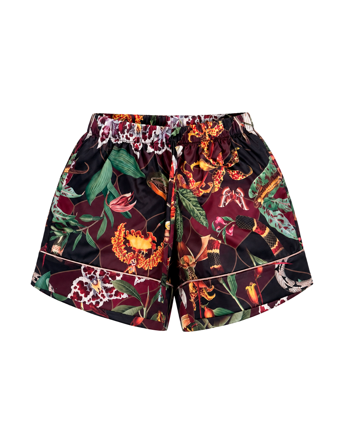 Pijama Corta - Orquideas tigre