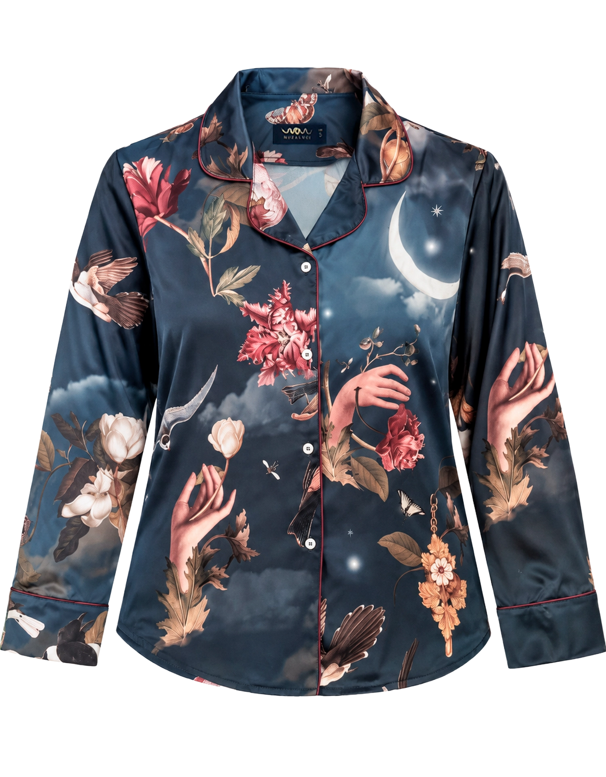 Pijama Larga - Eden Blue